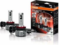 Set H11 Osram Night Breaker LED Smart ECE 