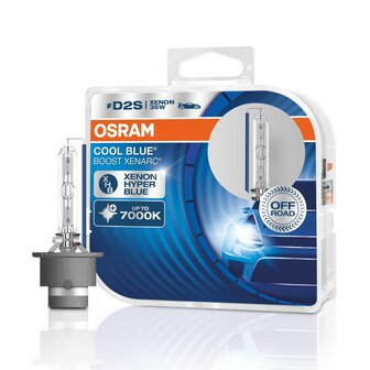 Osram D2S Xenon Lamp 35W Cool Blue Boost P32d-2 Duobox