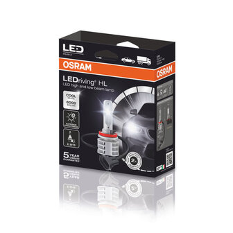 Osram H11 LED Headlamp Pair 12/24 volt