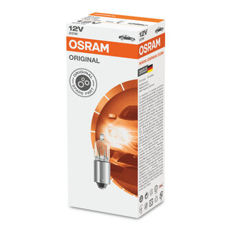 Gloeilamp BA9s 12V 20W Osram Original 10 Pieces