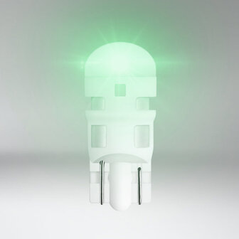 Osram W5W W2.1x9.5d LED Retrofit Green Set 12 volt