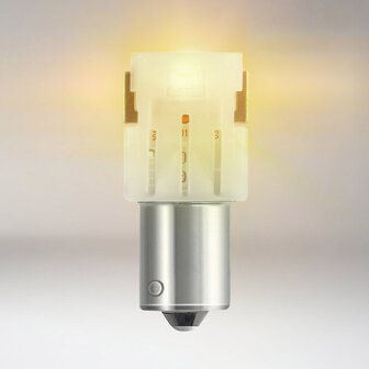 Osram P21W LED Retrofit Orange 12V BA15s 2 Pieces Vehiclelamps