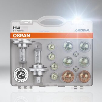 Osram H4 Spare Lamps 24V For Trucks