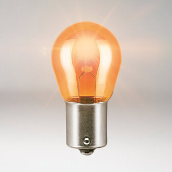 Osram Light Bulb PY21W 12V Orange Ultra Life BAU15s 2 Pieces