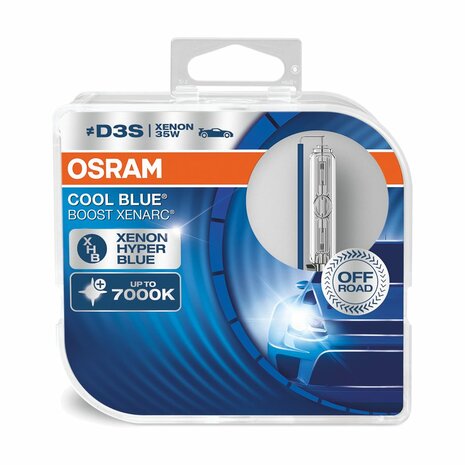 Osram D3S Xenon Lamp 35W Cool Blue Boost PK32d-5 Duobox