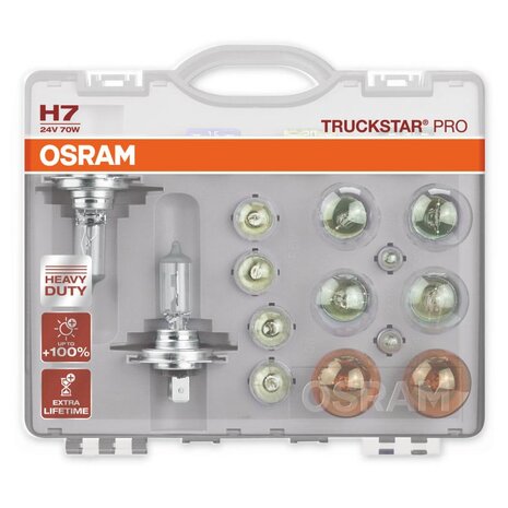 Osram H7 Truckstar Pro Sprare Lamps 24V Truck