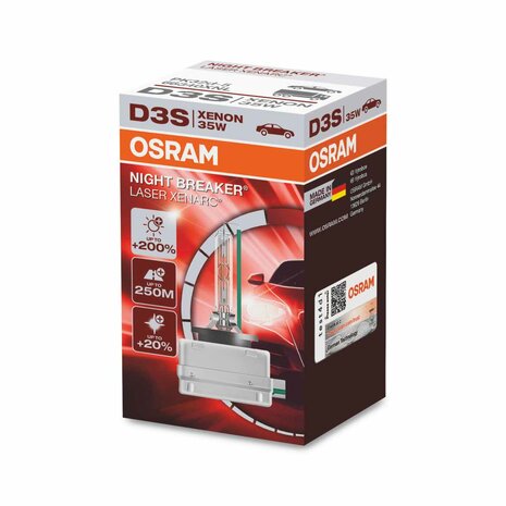 Osram D3S Xenon Light 35W Night Breaker Laser PK32d-5