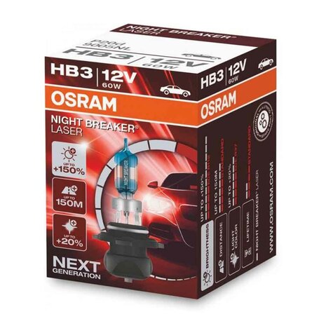 Osram HB3 Halogen Lamp Night Breaker 1 piece