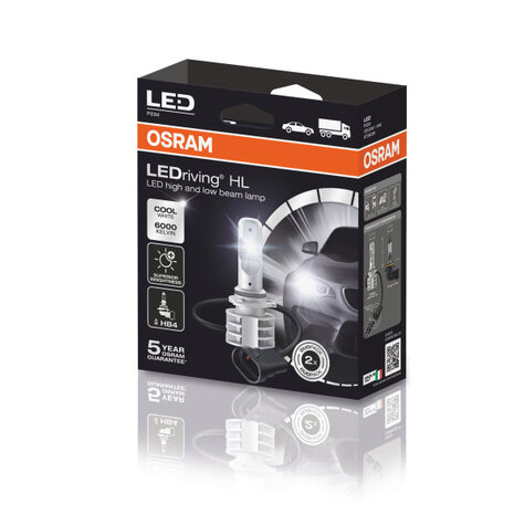 Osram HB4 LED Headlamp Pair 12/24 volt