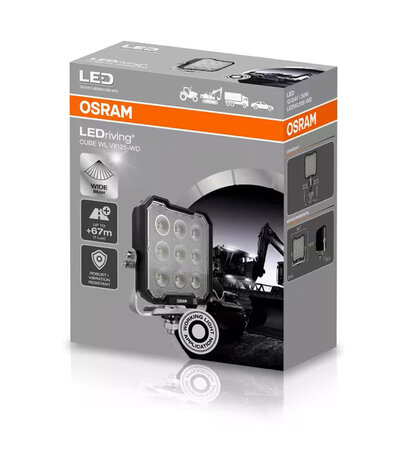 Osram LED Work Light Floodlight Cube 3000 LM VX125-WD