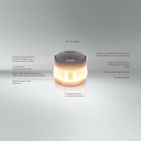 Osram LEDguardian Road Flare Signal V16 IoT