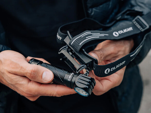 Olight Perun 3 Taschenlampe + Stirnlampe