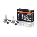 Osram H4 LED Headlamp P43t Pair 24 Volt 2 Pieces Osram H4 LED Headlamp P43t Pair 24 Volt 2 Pieces